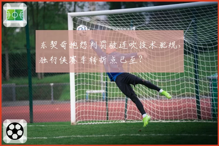 东契奇抱怨判罚被连吹技术犯规,独行侠赛季转折点已至?